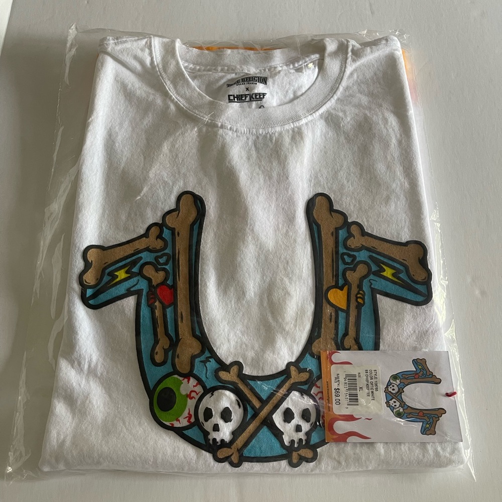 True Religion x Chief Keef T Shirt Size XL